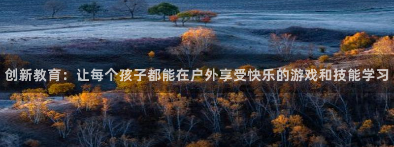 意昂4娱乐首页官网下载：创新教育：让每个孩子都能在户