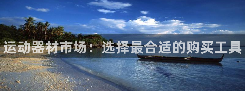 意昂4娱乐是那个系列的台子：运动器材市场：选择最合适