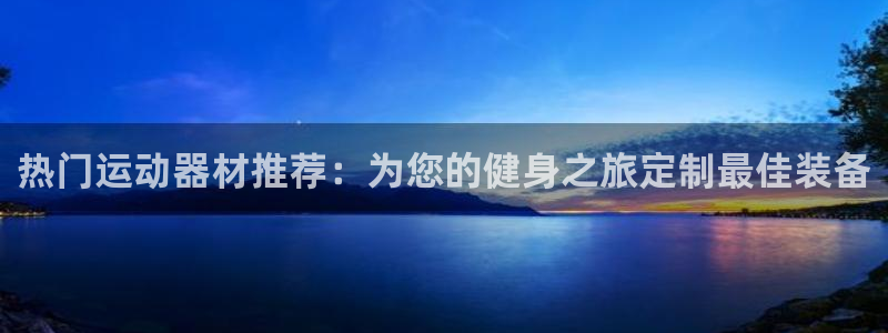 意昂4新能源：热门运动器材推荐：为您的健身之旅定制最