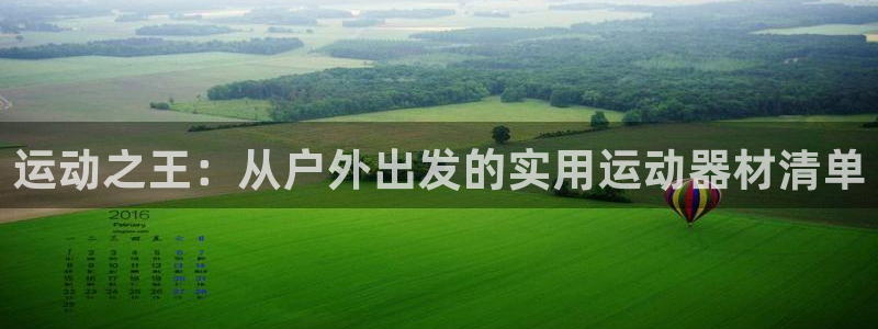 德国意昂4集团：运动之王：从户外出发的实用运动器材清