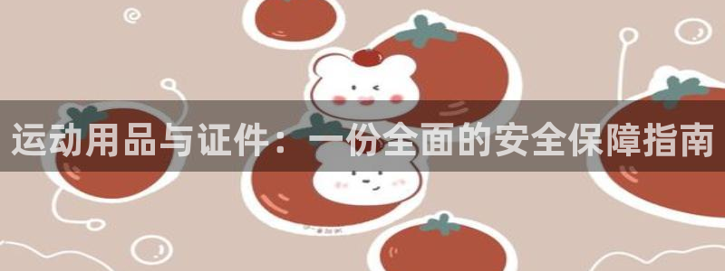意昂体育4平台APP：运动用品与证件：一份全面的安全