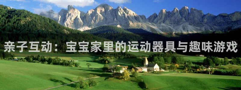 意昂体育4平台注册要钱吗：亲子互动：宝宝家里的运动器
