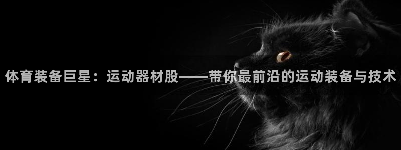 海南意昂体育4发展怎么样：体育装备巨星：运动器材股—