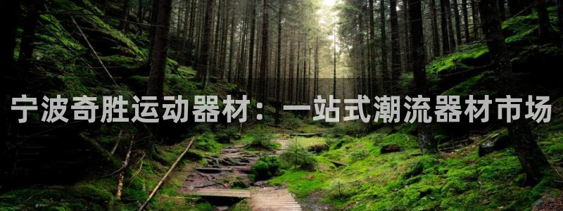 意昂4新能源：宁波奇胜运动器材：一站式潮流器材市场