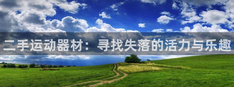 意昂4代理：二手运动器材：寻找失落的活力与乐趣