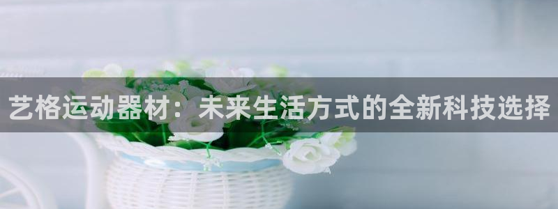 意昂4娱乐网站:艺格运动器材:未来生活方式的全新科技选择