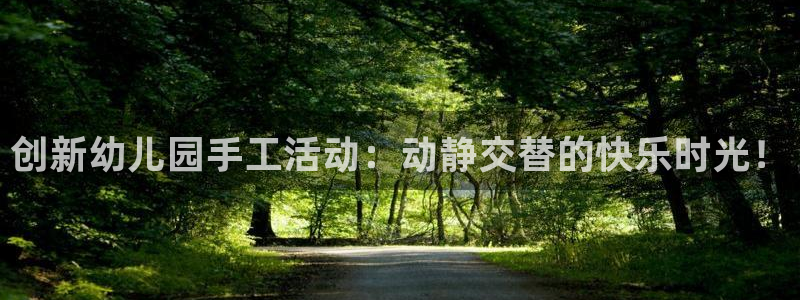 意昂体育4平台是正规平台吗：创新幼儿园手工活动：动静