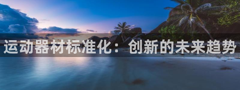 意昂平台体育：运动器材标准化：创新的未来趋势