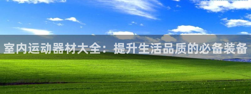 意昂体育4平台注册流程视频：室内运动器材大全：提升生
