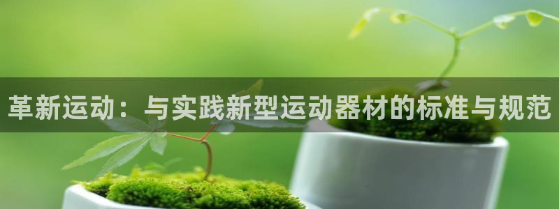 意昂4神州：革新运动：与实践新型运动器材的标准与规范
