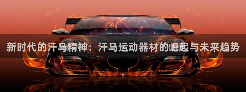 意昂4官方：新时代的汗马精神：汗马运动器材的崛起与未