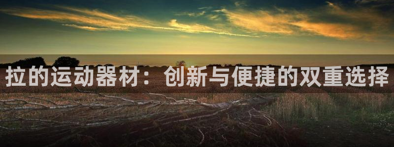 意昂体育4平台假的吗是真的吗：拉的运动器材：创新与便