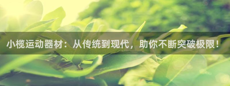 意昂体育4招商电话地址是多少：小榄运动器材：从传统到